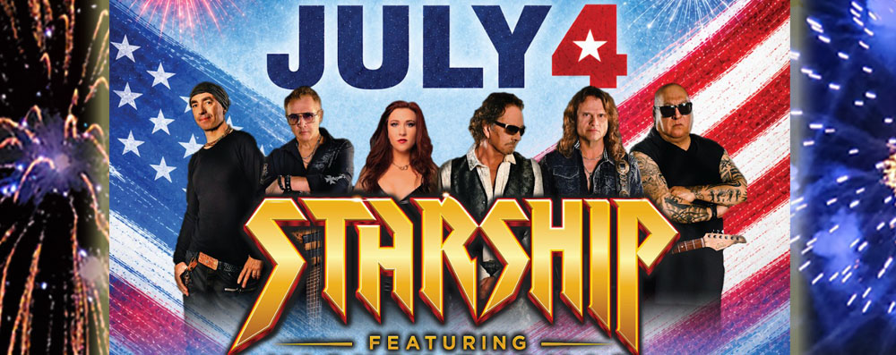 Independence Day Celebration and Starship Concert in Garden City Utah