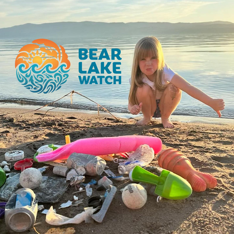 Bear Lake Watch helps beach clean up