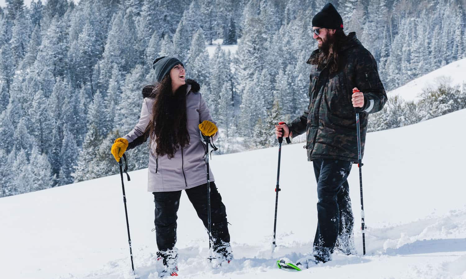 Bear Lake Snowshoeing Trails