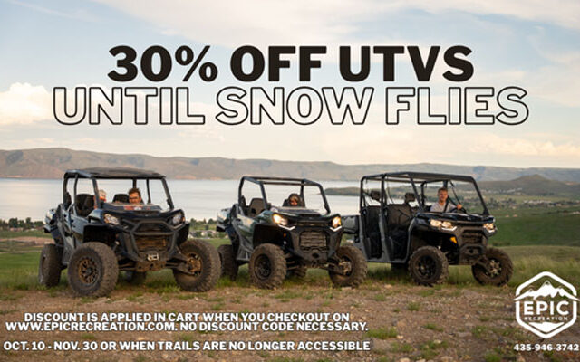 Epic Fall Trail UTV Deals