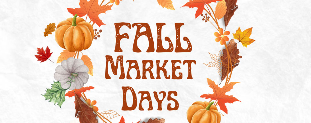 Fall Market Days in Garden City Utah.