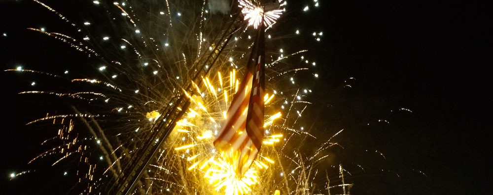 Garden City Fireworks Independence Day 4th of July celebration