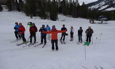 Nordic United Ski Trail Conditions in Garden City, Utah