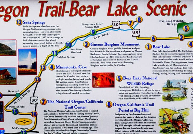 Oregon Trail Bear Lake Scenic Byway