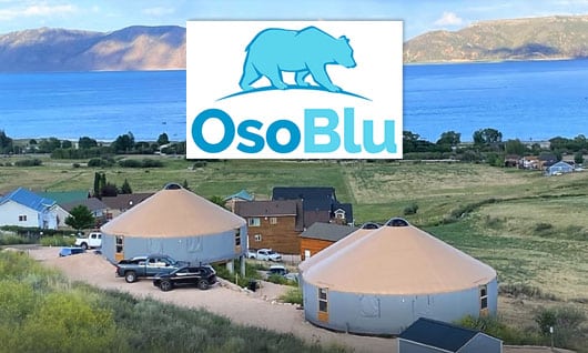 Oso Blu Yurt Rentals in Bear Lake Utah