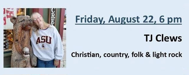 TJ Clews Concert in Heritage Park in Montpelier Idaho