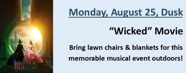 Wicked Movie in Heritage Park in Montpelier Idaho